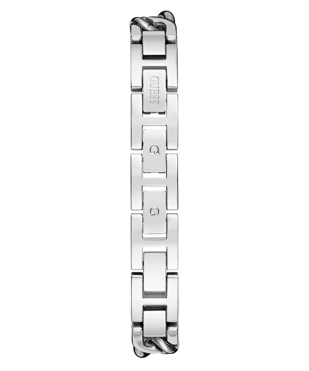 GW0758L1 GUESS Ladies Silver Tone Analog Watchback