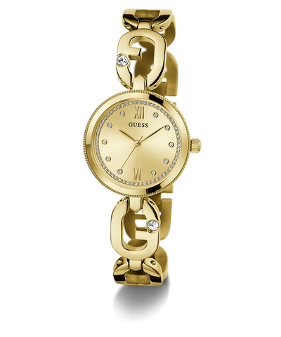 GW0759L2 GUESS Ladies Gold Tone Analog Watch angle