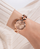 GW0759L3 GUESS Ladies Rose Gold Tone Analog Watch lifestyle watch on wrist