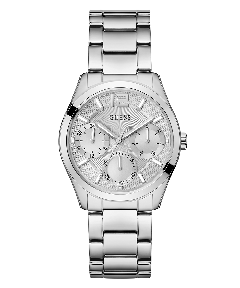 GW0760L1 GUESS Ladies Silver Tone Multi-function Watch