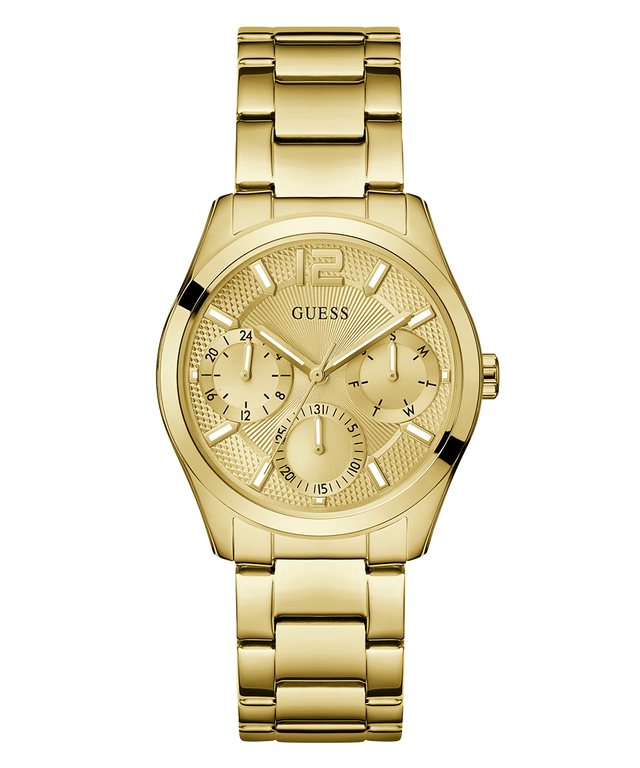 GW0760L2 GUESS Ladies Gold Tone Multi-function Watch