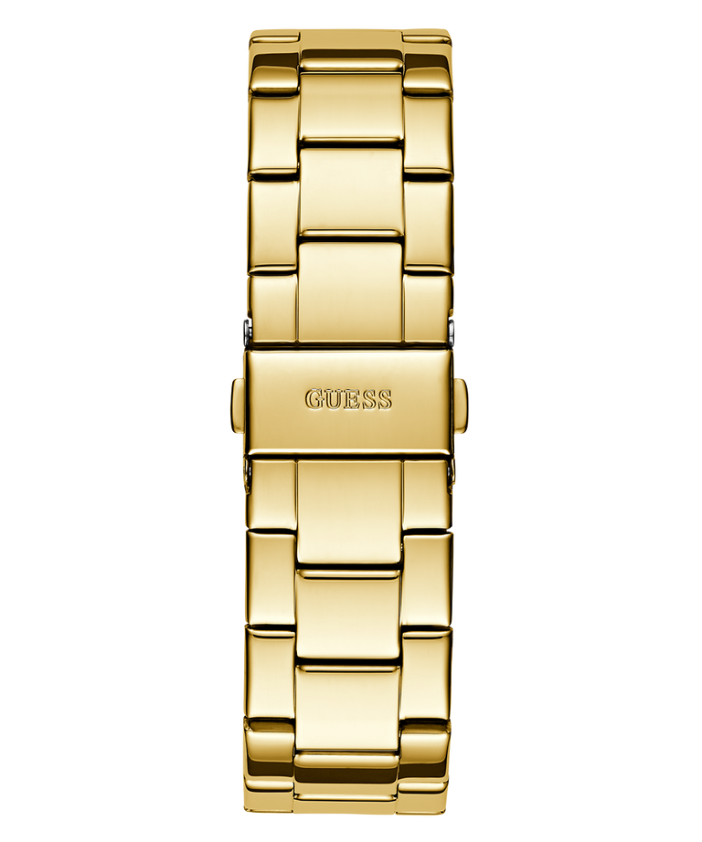 GW0760L2 GUESS Ladies Gold Tone Multi-function Watch back