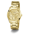 GW0760L2 GUESS Ladies Gold Tone Multi-function Watch angle