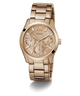 GW0760L3 GUESS Ladies Rose Gold Tone Multi-function Watch angle