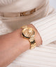 GW0762L2 GUESS Ladies Gold Tone Analog Watch lifestyle