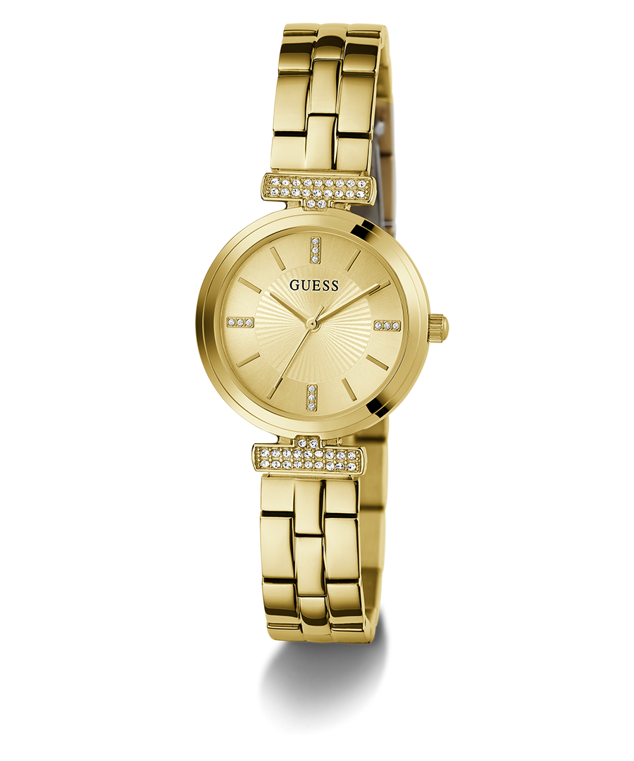 GW0762L2 GUESS Ladies Gold Tone Analog Watch angle