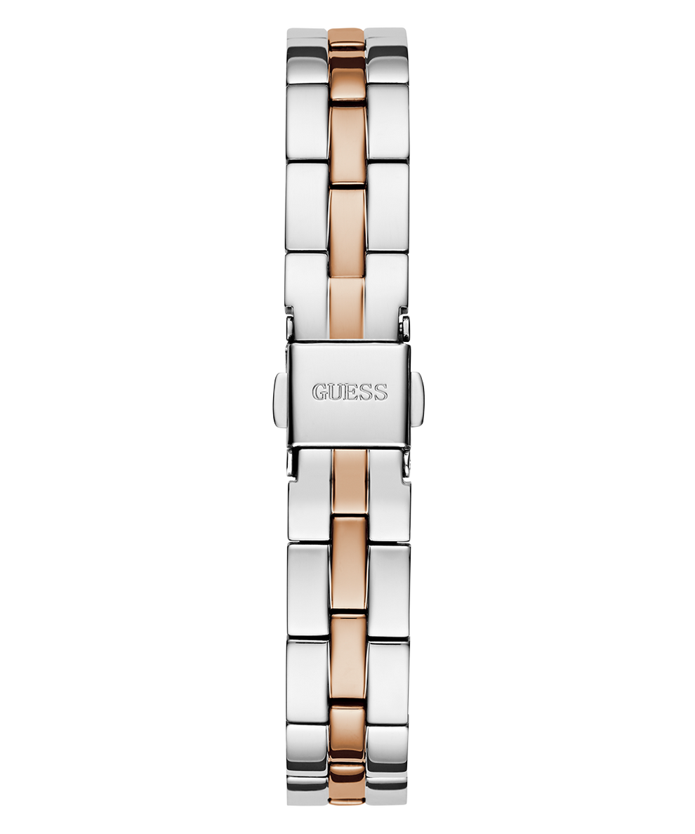 GW0762L4 GUESS Ladies 2-Tone Rose Gold Tone Analog Watch back