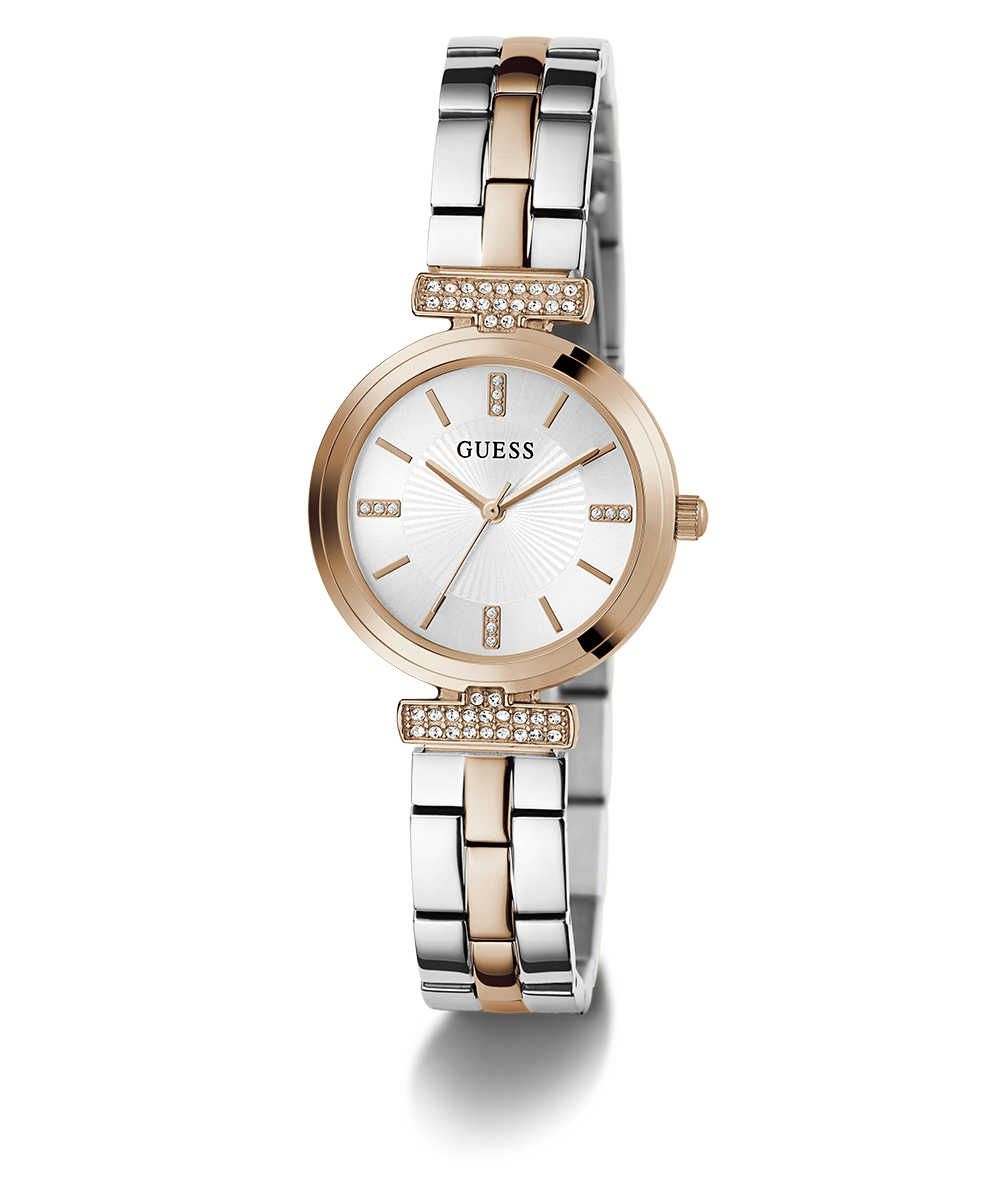 Guess Ladies Rose Gold Tone Analog Watch