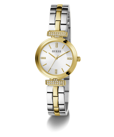 GW0762L5 GUESS Ladies 2-Tone Gold Tone Analog Watch angle