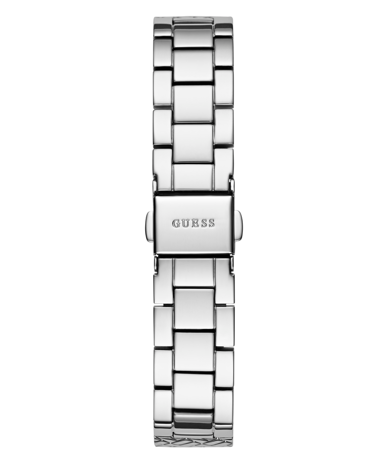 GW0763L1 GUESS Ladies Silver Tone Analog Watch back