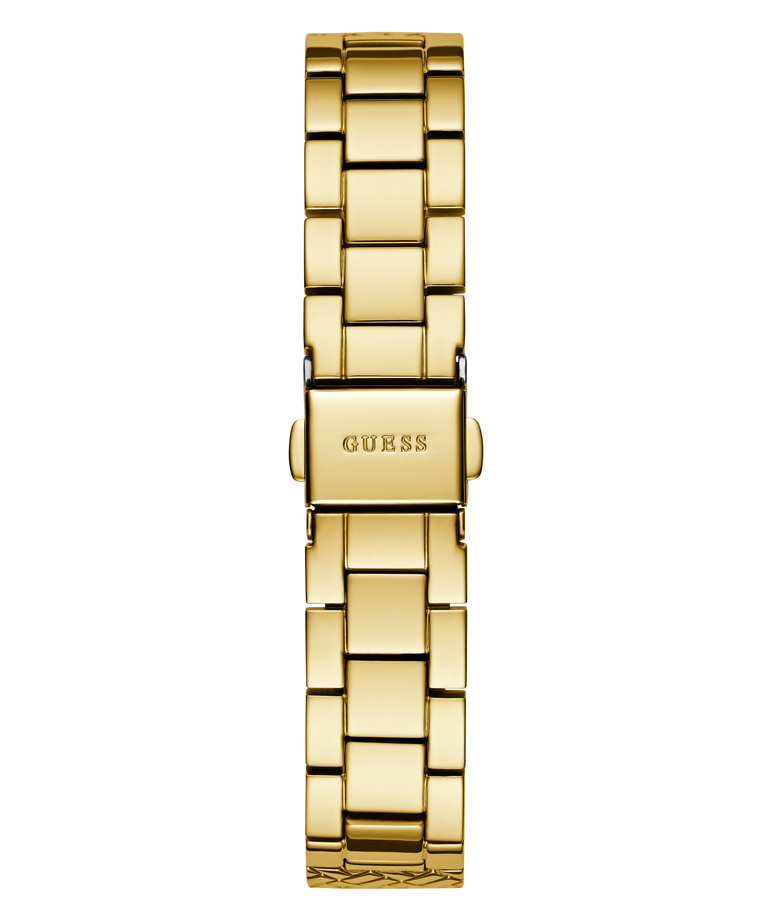 GW0763L2 GUESS Ladies Gold Tone Analog Watch back