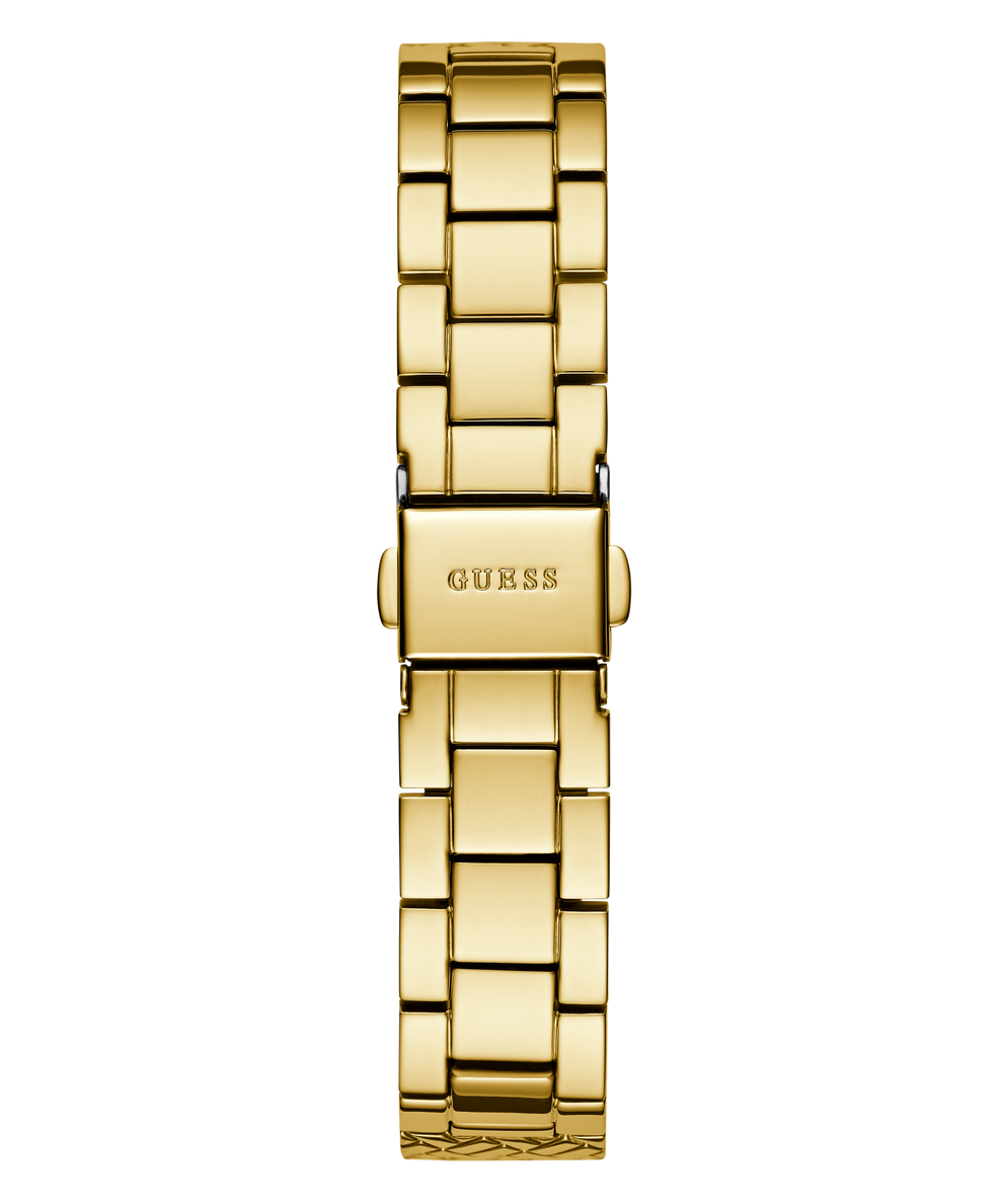 GW0763L2 GUESS Ladies Gold Tone Analog Watch back