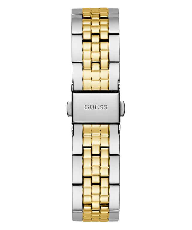 GW0765L1 GUESS Ladies 2-Tone Analog Watch back