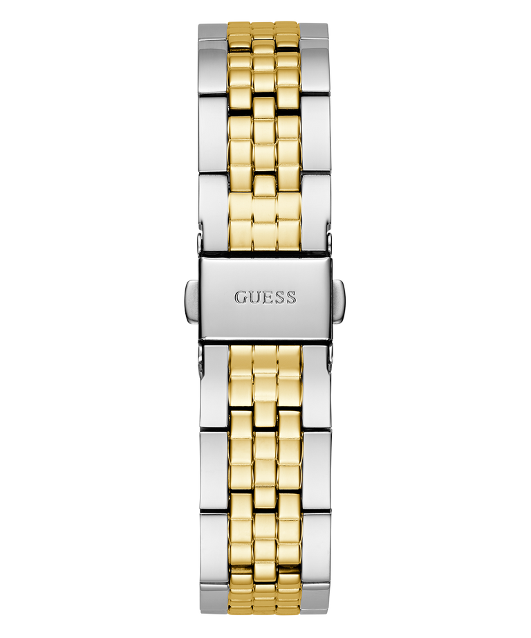 GW0765L1 GUESS Ladies 2-Tone Analog Watch back