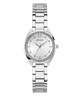 GW0767L1 GUESS Ladies Silver Tone Analog Watch