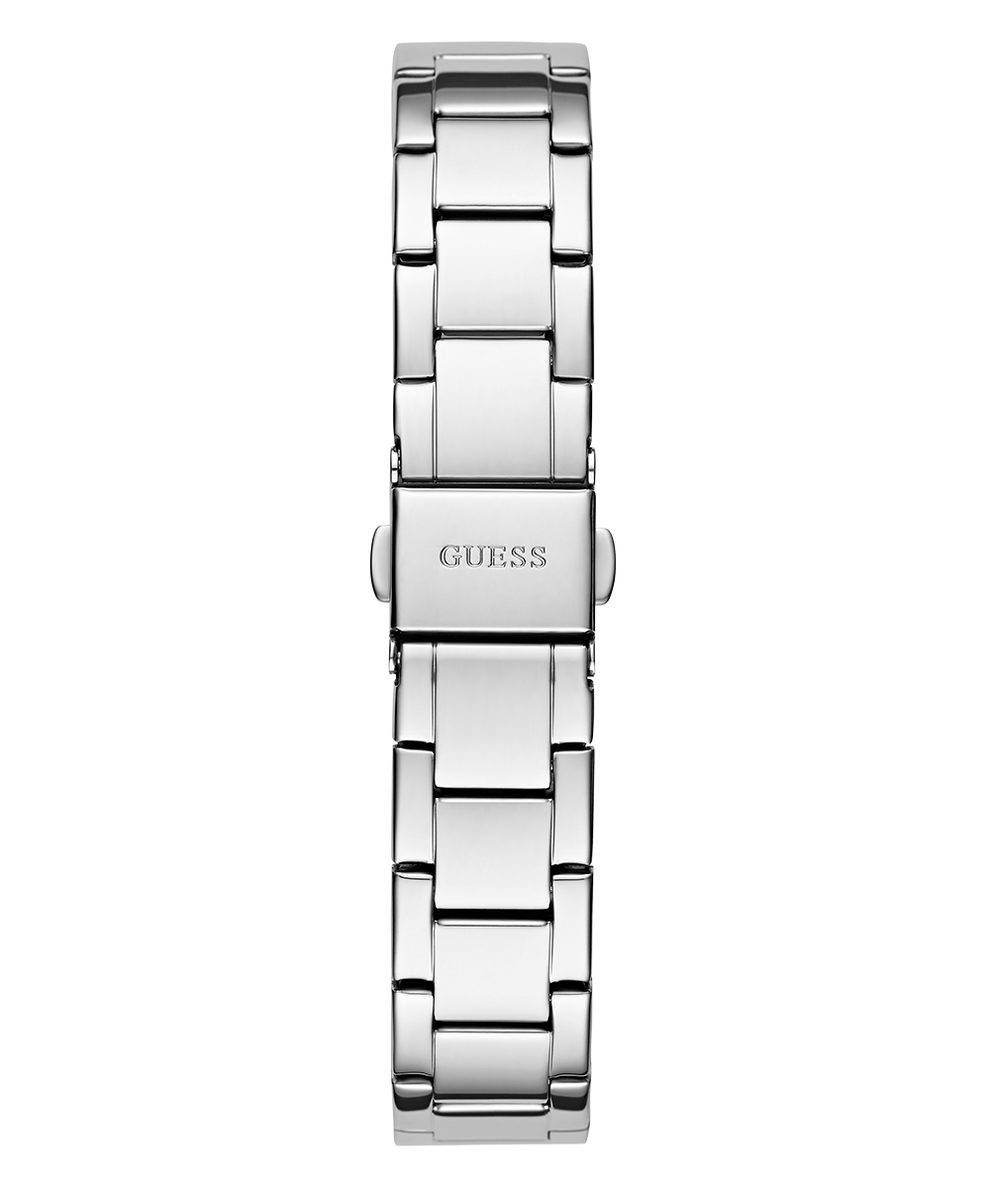 GW0767L1 GUESS Ladies Silver Tone Analog Watch back view