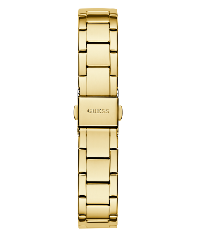 GW0767L2 GUESS Ladies Gold Tone Analog Watch back view