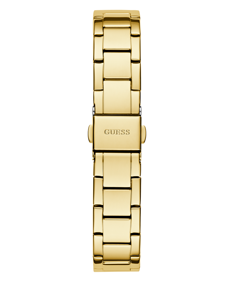 GW0767L2 GUESS Ladies Gold Tone Analog Watch back view