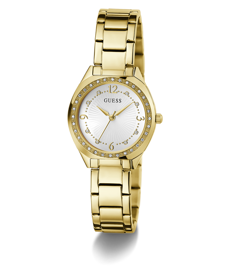 GW0767L2 GUESS Ladies Gold Tone Analog Watch angle