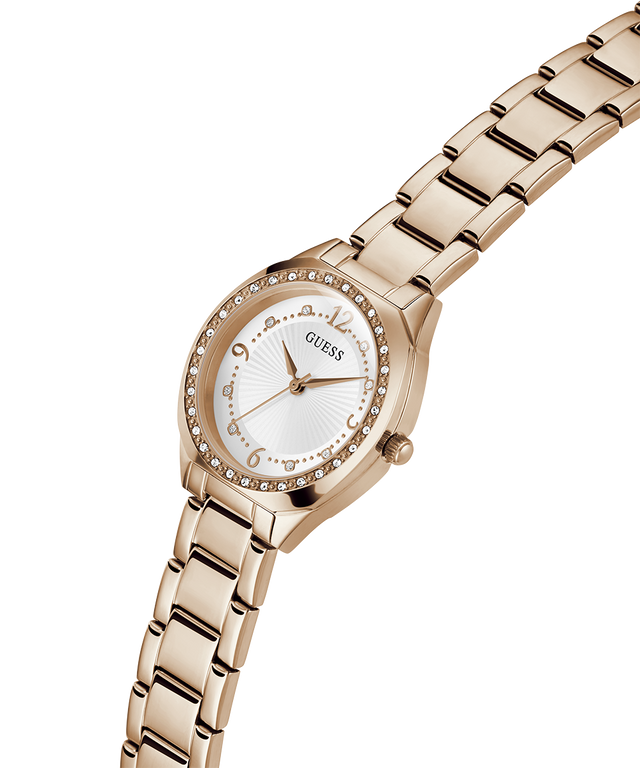 GW0767L3 GUESS Ladies Rose Gold Tone Analog Watch lifestyle