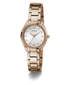 GW0767L3 GUESS Ladies Rose Gold Tone Analog Watch angle