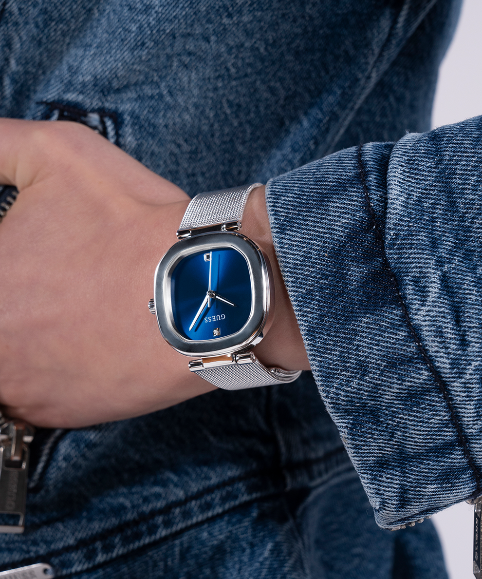 Reloj analogico plateado para mujer GUESS GW0768L1 GUESS Watches US