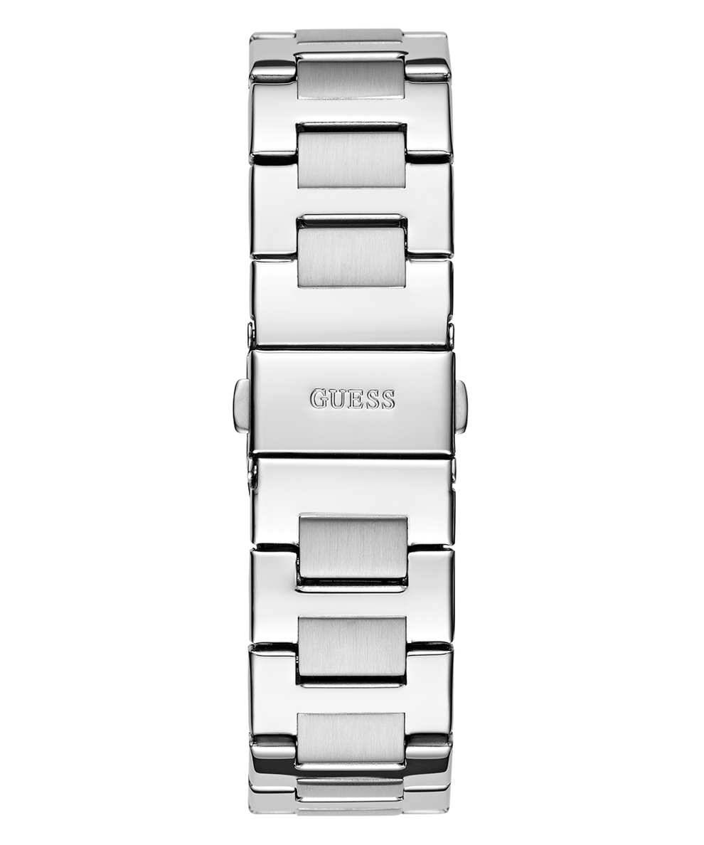 GW0769L1 GUESS Ladies Silver Tone Multi-function Watch back view