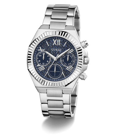 GW0769L1 GUESS Ladies Silver Tone Multi-function Watch angle