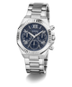 GW0769L1 GUESS Ladies Silver Tone Multi-function Watch angle