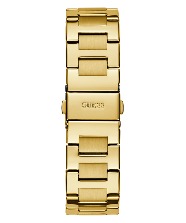 GW0769L2 GUESS Ladies Gold Tone Multi-function Watch back