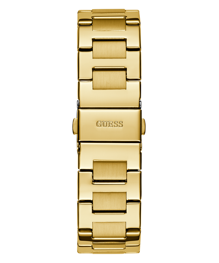 GW0769L2 GUESS Ladies Gold Tone Multi-function Watch back