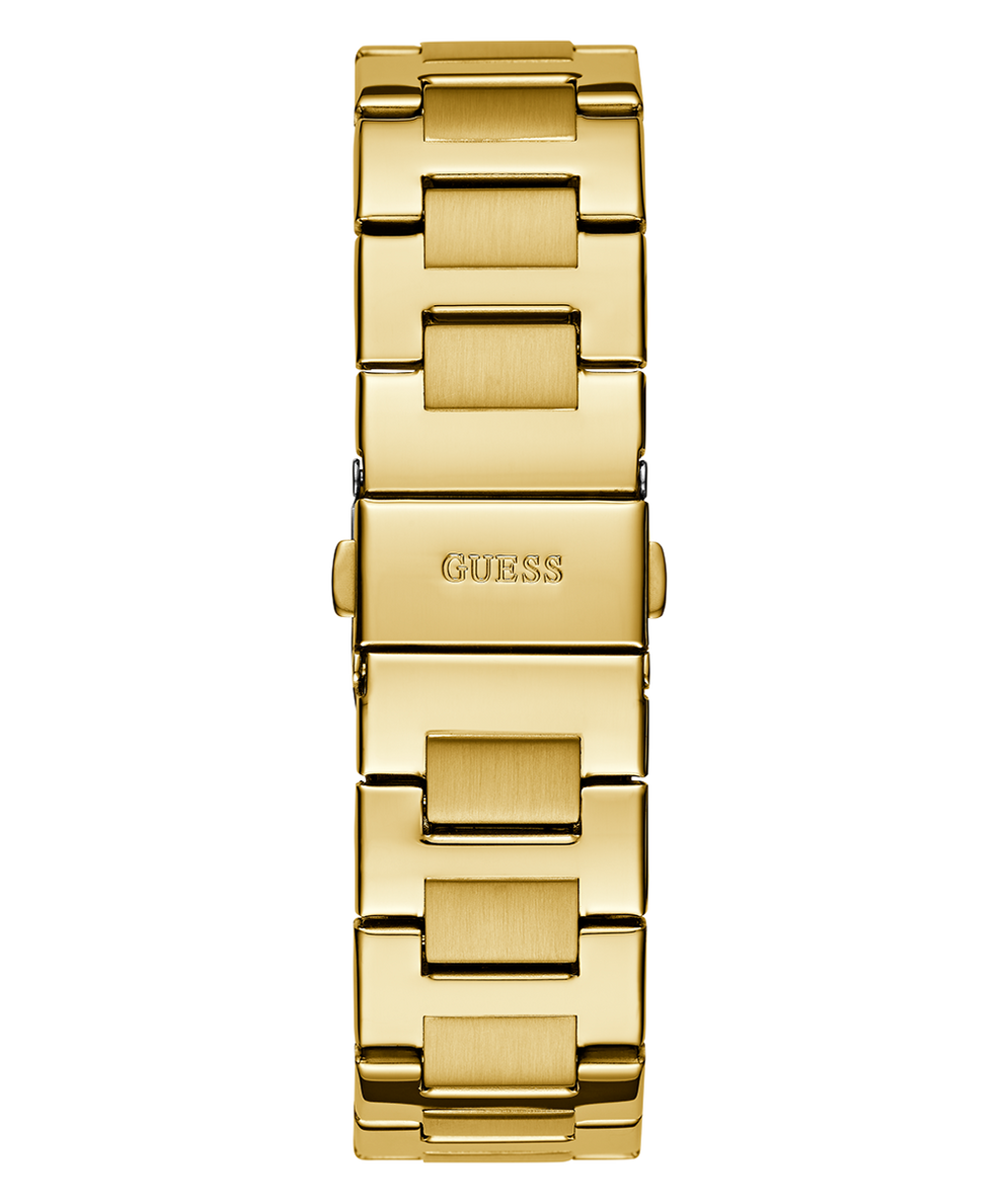 GW0769L2 GUESS Ladies Gold Tone Multi-function Watch back