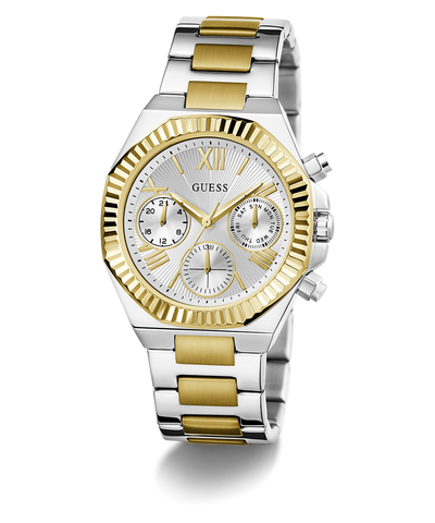 GW0769L3 GUESS Ladies 2-Tone Multi-function Watch angle