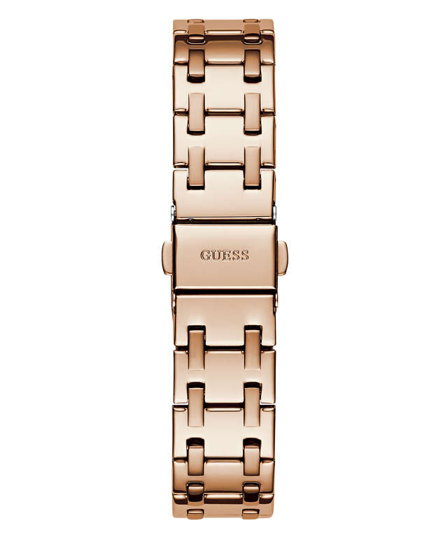 GW0770L3 GUESS Ladies Rose Gold Tone Analog Watch back