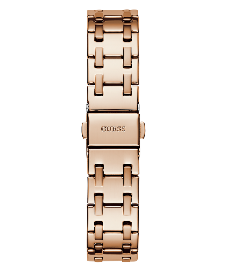 GW0770L3 GUESS Ladies Rose Gold Tone Analog Watch back