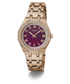 GW0770L3 GUESS Ladies Rose Gold Tone Analog Watch angle