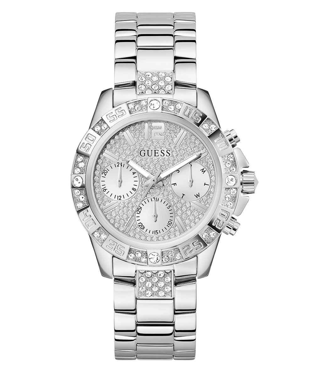 GW0771L1 GUESS Ladies Silver Tone Multi-function Watch