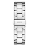 GW0771L1 GUESS Ladies Silver Tone Multi-function Watch back view