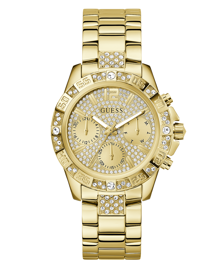 GW0771L2 GUESS Ladies Gold Tone Multi-function Watch