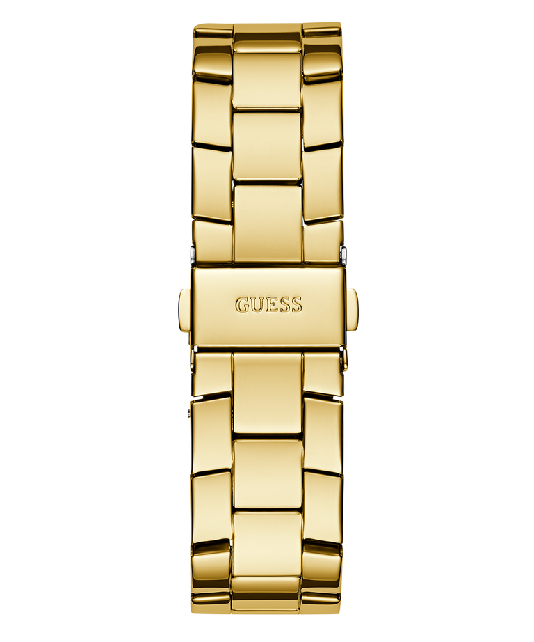 GW0771L2 GUESS Ladies Gold Tone Multi-function Watch back view