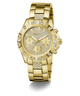 GW0771L2 GUESS Ladies Gold Tone Multi-function Watch angle