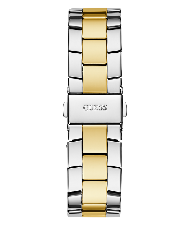 GW0771L3 GUESS Ladies 2-Tone Multi-function Watch back view