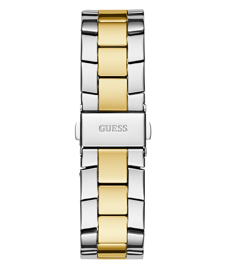 GW0771L3 GUESS Ladies 2-Tone Multi-function Watch back view