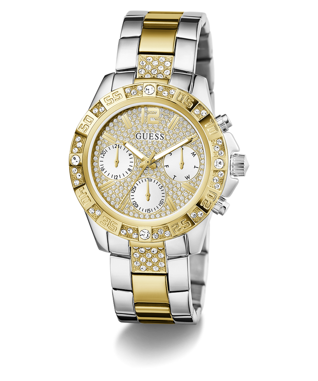 GW0771L3 GUESS Ladies 2-Tone Multi-function Watch angle