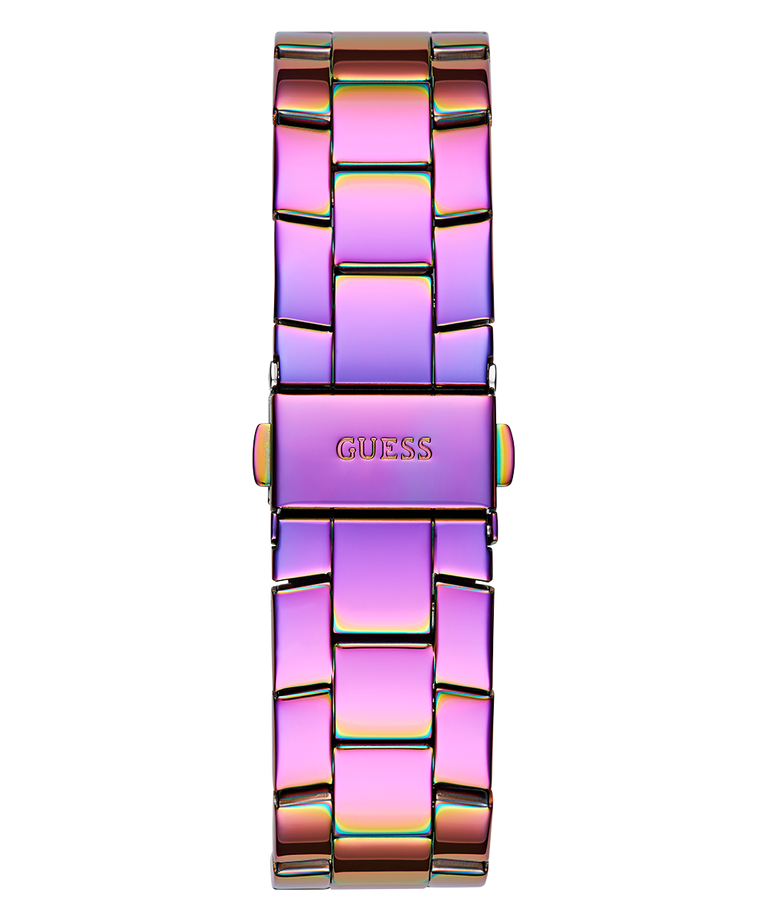 GW0771L4 GUESS Ladies Iridescent Multi-function Watch back view