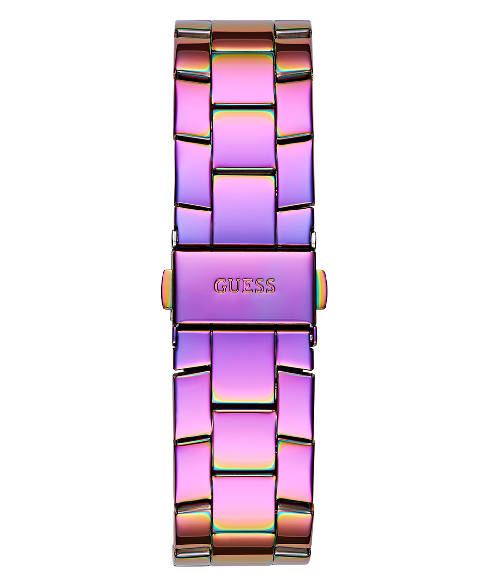 GW0771L4 GUESS Ladies Iridescent Multi-function Watch back view