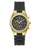 GW0773L2 GUESS Ladies Black Gold Tone Multi-function Watch