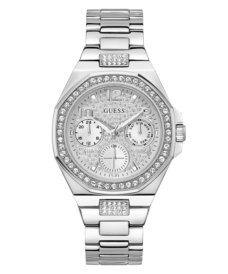 GW0777L1 GUESS Ladies Silver Tone Multi-function Watch