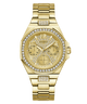 GW0777L2 GUESS Ladies Gold Tone Multi-function Watch