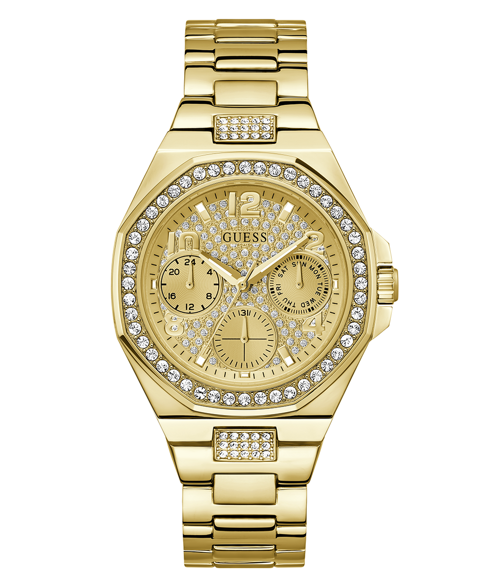 GW0777L2 GUESS Ladies Gold Tone Multi-function Watch